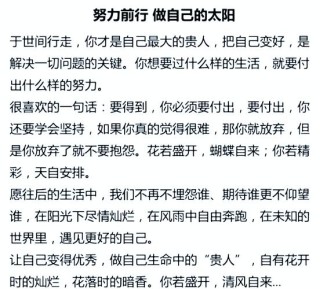 向日葵不放弃阳光，我便不放弃梦想?励志文章