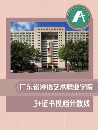 2026广东省外语艺术职业学院在河北各专业招生人数、录取分数线（附：招生计划表）
