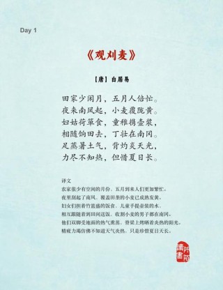 让人过目倾心的田园诗句：独出前门望野田，月明荞麦花如雪