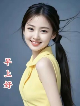 佳丽舒眉闻妹声 （打一字）
