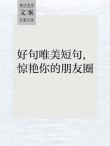 朋友圈最流行的心情句子，简短文艺，万里挑一