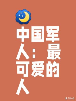 请深深地爱我们的战士吧，他们确实是中国最可爱的人