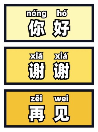 你好，再见