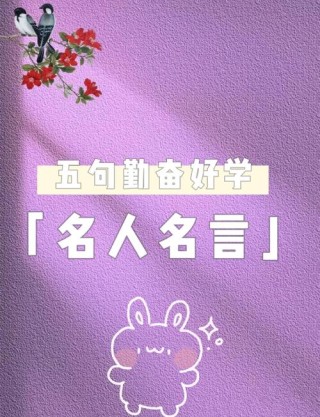 勤奋好学积极上进的名言警句，勤奋好学，积极上进的励志名言警句