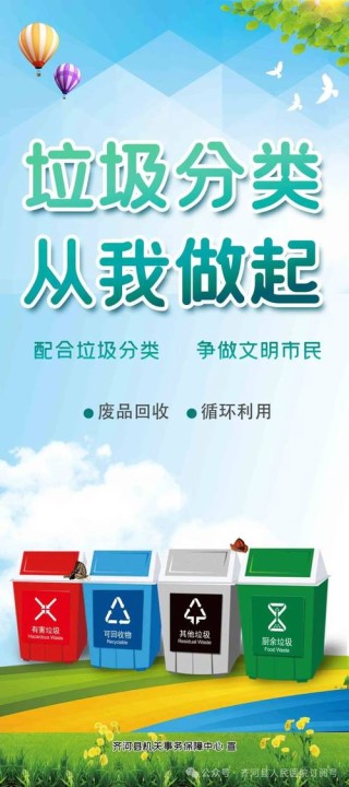 垃圾分类，你我先行