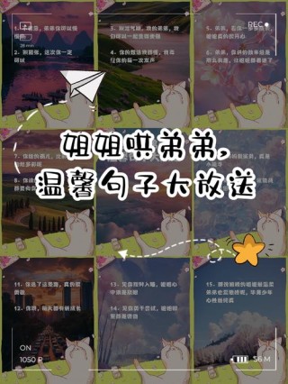姐弟情感好的句子：深情细语，留存永恒