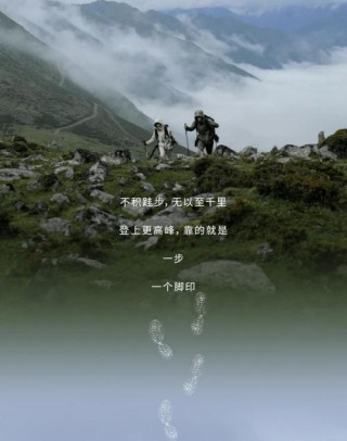 我不知疲倦，走遍千山万水，寻觅着你的踪迹