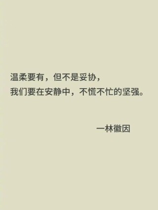 每日一本好书|《林徽因：不慌不忙的坚强》读书笔记92句经典语录