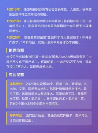 成都东软学院2025本科招生简章：专业目录、计划招生人数及学费