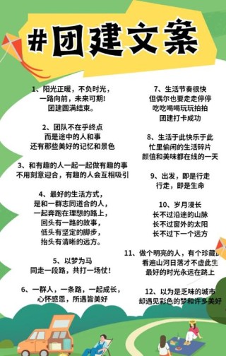 团建发朋友圈的句子 团建后怎么发朋友圈有创意？