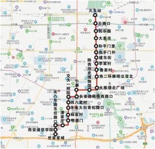 西安从凤城一路西段怎么到解放路,坐几路公交车