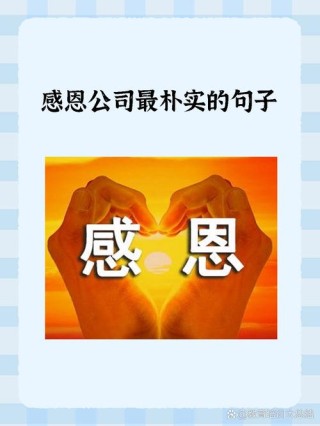 感谢每一次的工作机会，满怀感恩之心去工作