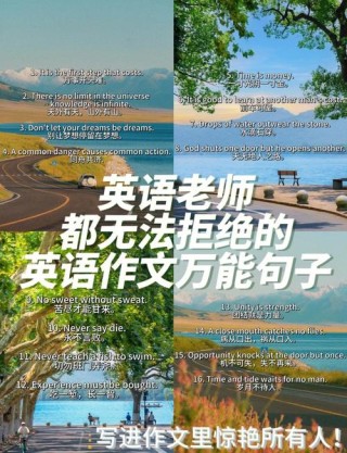 20个英语谚语短句励志Engish Idioms and their Meanings