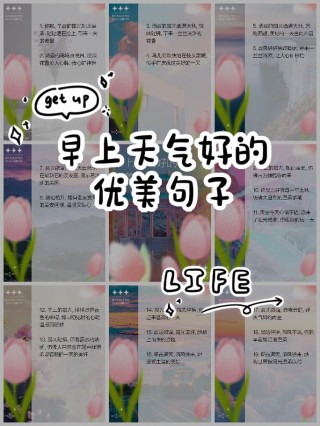 表达好天气的文案短句，心情和天气一样好的说说