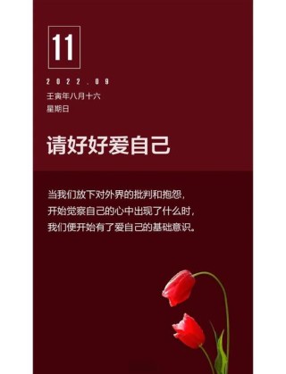 2020好好爱自己的句子，唯美走心，气质超群