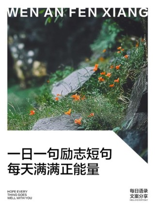 干劲十足满满正能量句子，充满干劲的正能量句子，激发无限动力