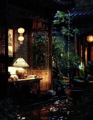 夜雨江南