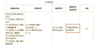 江苏师范大学应用心理学专业排名怎么样？好不好