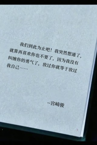 我爱你，是一场不理智的放逐