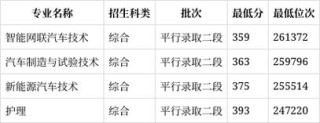 2026三亚理工职业学院在湖北各专业招生人数、录取分数线（附：招生计划表）