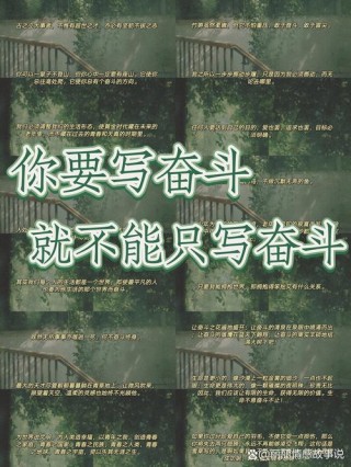 一个人的奋斗应该是这样的