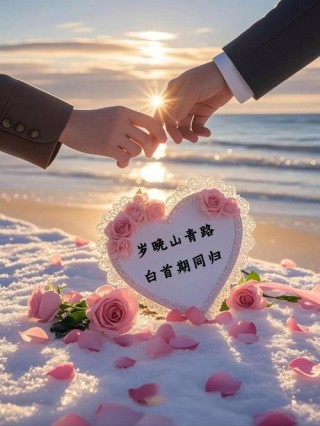 愿我们的爱情，坚定如初，直至永远