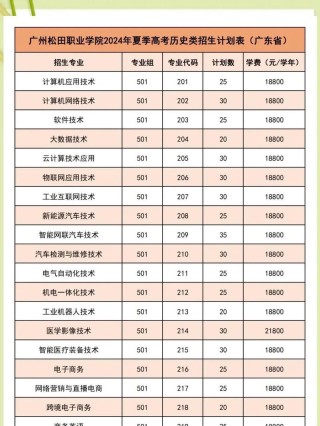 广州松田职业学院录取分数线2025是多少分「在各省录取最低分」