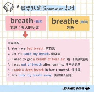高级英语五：“细节定成败”之“呼吸新鲜空气”怎么说？
