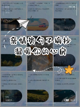 家人的温暖，朋友圈的共享,高级短句传递真情