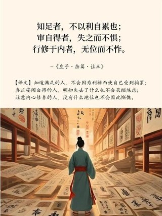 庄子格局炸裂的五大名句，越早读越好！