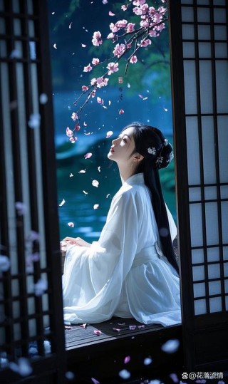 思念如水，芳华了泪水；相思如雨，淹泽了梦镜！