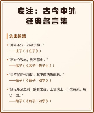 古今中外名人名言分类汇编：论雄心、野心、信心
