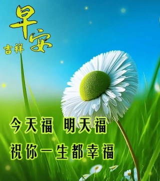 传递正能量的早安励志语句，很美的早上好问候祝福图片带字