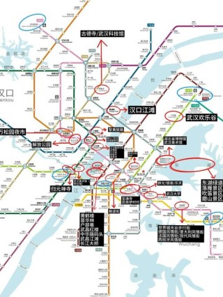 武汉跨江地铁平面图(武汉地铁2号线是怎么穿越长江的)