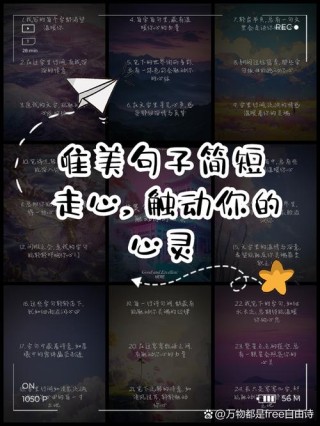 唯美句子（表达内心深处的情感）