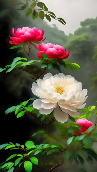 但闻花香