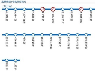 成都地铁4号线草堂北路站离地铁2号线白果林站有多远距离