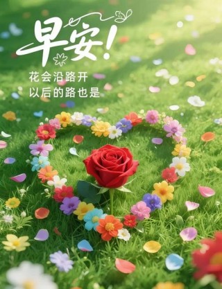 面带微笑，你的身边就充满阳光和正能量，早晨好