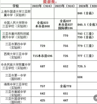2025三亚城市职业学院录取分数线是多少「在各省录取最低分」