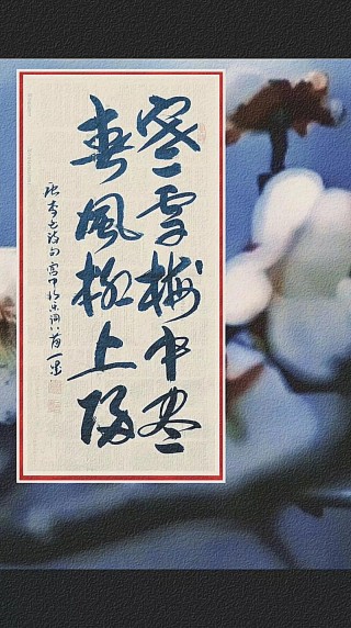 时光未央，秋风且长，花落枝头风等雪，笙歌远去又一年
