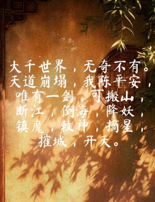 太极剑：纵横天地，唯有一剑