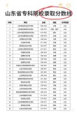山东财税大数据应用专业大专院校排名及分数线（一览表）