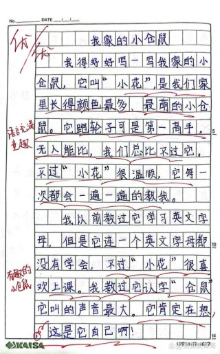 满分作文精彩状物语段集锦：动物描写