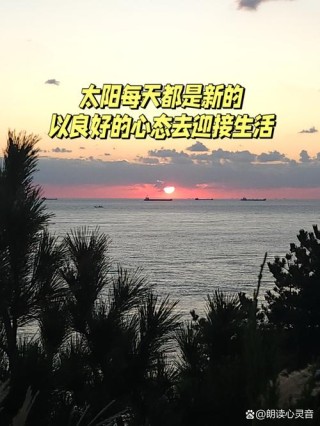 今天的太阳是一个新的希望