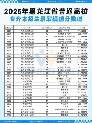 2026齐齐哈尔工程学院各专业在吉林招生人数、录取分数线（附：招生计划表）