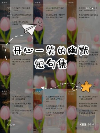 13个幽默小短句，哈哈一笑，烦恼全消