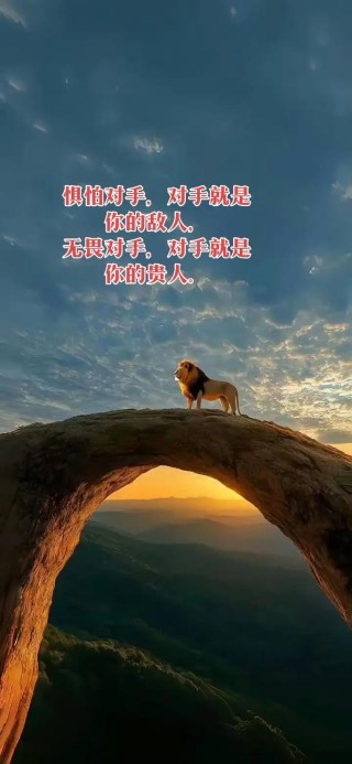 人生，须有强大的对手相伴
