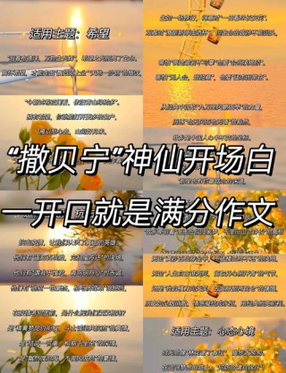 央视文案天花板！撒贝宁的开场白，初读惊艳再读震撼