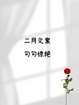 二月该发的朋友圈文案短句