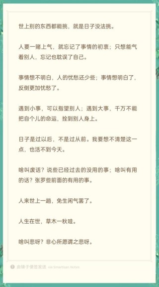 《一句顶一万句》：生活最大的智慧，就是把日子过下去